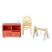 Lundby Baby Room Doll House Furniture Set