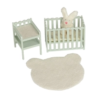 Lundby Cot & Change Table Doll House Furniture Set