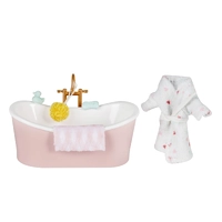 Lundby Bathroom Bath Doll House Furniture Set