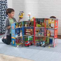 KidKraft Everyday Heroes Wooden Play Set