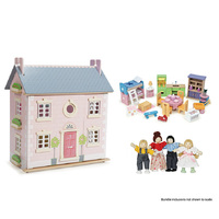Le Toy Van Bay Tree Dolls House - Starter Bundle