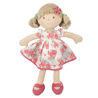 Bonikka Scarlett Doll with Blonde Hair & Floral Dress