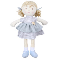 Bonikka Neva Doll with Blonde Hair & Blue Cotton Dress