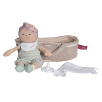 Bonikka Pink Outfit Baby with Knitted Carry Cot