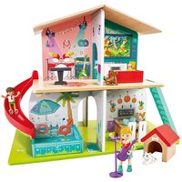 Hape Rock & Slide Musical Dollhouse