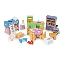 Le Toy Van Daisy Lane Starter Furniture Set - ORIGINAL VERSION