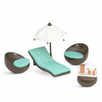 Lori Dolls Rooftop Patio Set