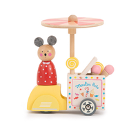 Moulin Roty La Grande Famille Ice Cream Delivery Tricycle