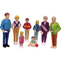 Miniland Figures - Caucasian Family