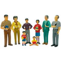 Miniland Figures - Asian Family