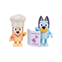 Bluey Fancy Restaurant Bluey & Bingo - 2 Pack
