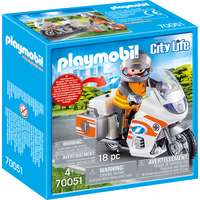 Playmobil Emergency Motorbike