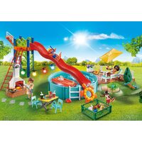 Playmobil City Life Pool Party with Water Slide