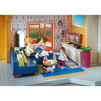 Playmobil City Life Living Room with Light