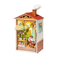 Robotime Rolife Sweet Jam Shop Miniature Dollhouse Kit