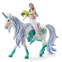 Schleich Mermaid Riding on Sea Unicorn