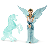 Schleich Princess Eyela with Unicorn Ice Sculpture