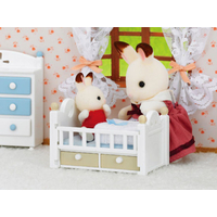 Sylvanian Families Chocolate Rabbit Baby Set