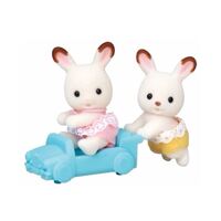 Sylvanian Families Chocolate Rabbit Twins