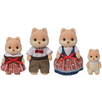 Sylvanian Families Caramel Dog Family