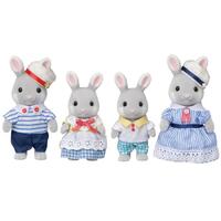 Sylvanian Families Sea Breeze Rabbit Family