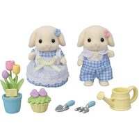 Sylvanian Families Blossom Gardening Set - Flora Rabbit Sister & Brother