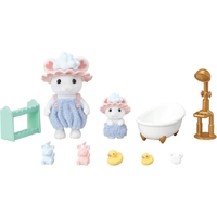 Sylvanian Families Bath Time Bubble Siblings