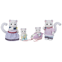 Sylvanian Families Snow Leopard Family