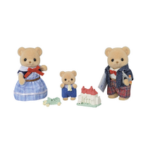 Sylvanian Families Biscuit Bear Family