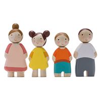 Tender Leaf Toys Four People Doll Family