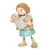 Tender Leaf Mrs Goodwood Doll and Baby