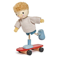 Tender Leaf Edward Goodwood Boy Doll and his Skateboard