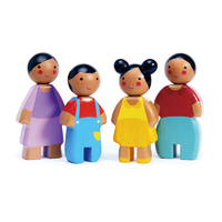 Tender Leaf Toys Sunny Four People Doll Family