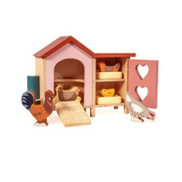 Tender Leaf Chicken Coop Set