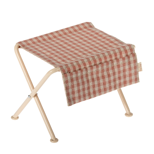 Maileg Nursery Table - Dusty Pink Gingham