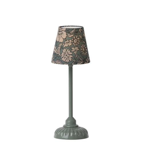 Maileg Miniature Vintage Lamp - Small - Dark Mint