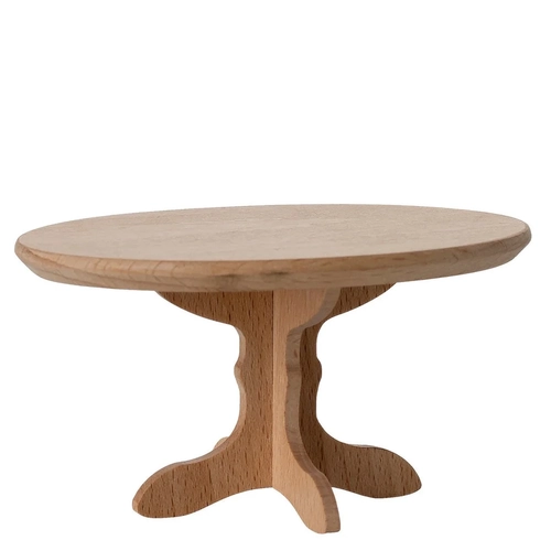 Maileg Oval Dining Table - Mouse - Nature