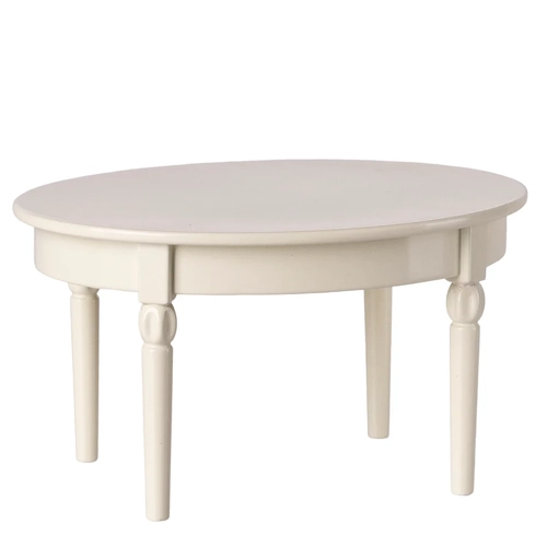 Maileg Vintage Dining Table - Mouse - Off-White