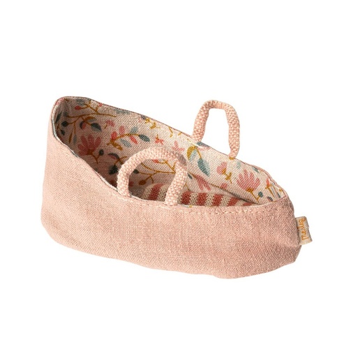 Maileg Carry Cot - My - Misty Rose