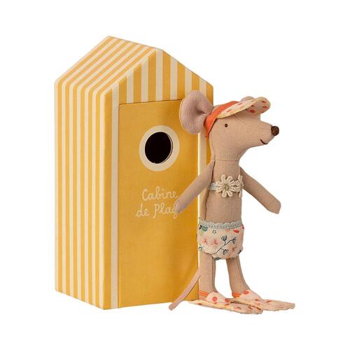 Maileg Big Sister Mouse in Cabin