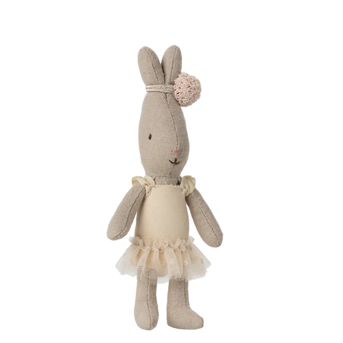 Maileg Rabbit Micro Ballet Suit and Skirt - Cream