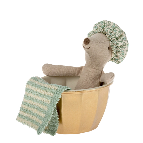 Maileg Wellness Mouse Big Sister - Green