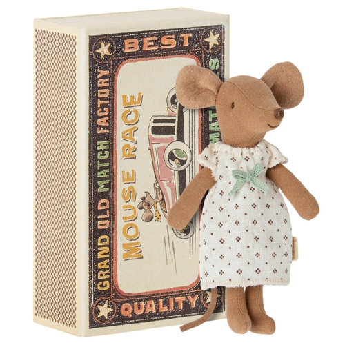Maileg Big Sister Brown Mouse in Box