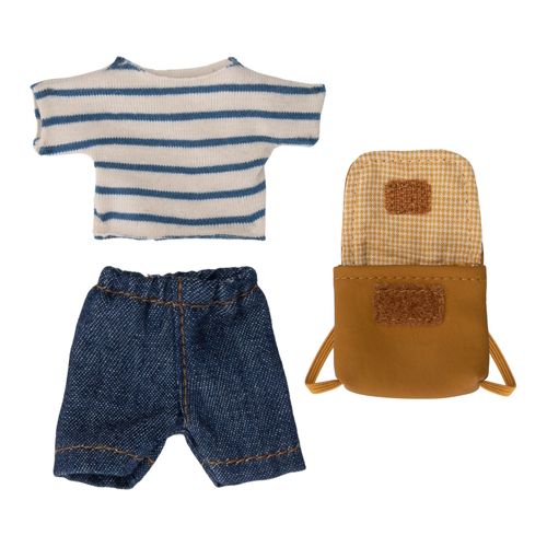 Maileg Clothes & Bag for Big Brother Mouse