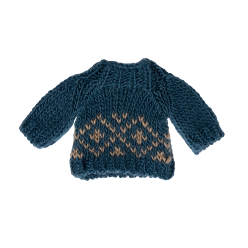 Maileg Knitted Sweater for Dad Mouse