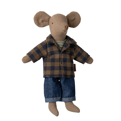Maileg Dad Mouse - Light Brown