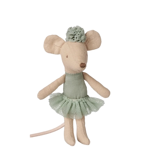 Maileg Ballerina Mouse - Little Sister - Vintage Mint
