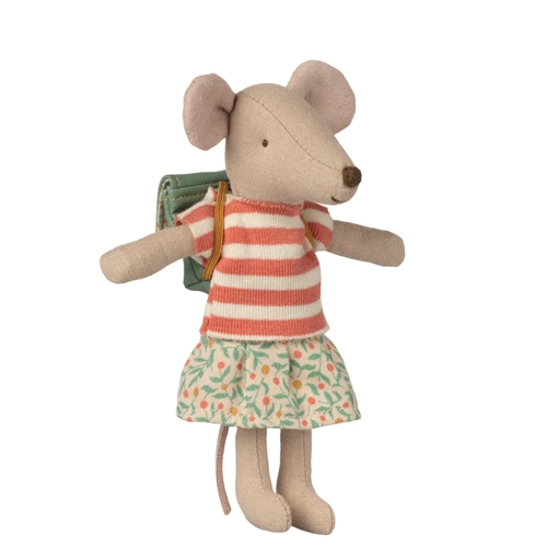 Maileg Tricycle Mouse Big Sister - Green