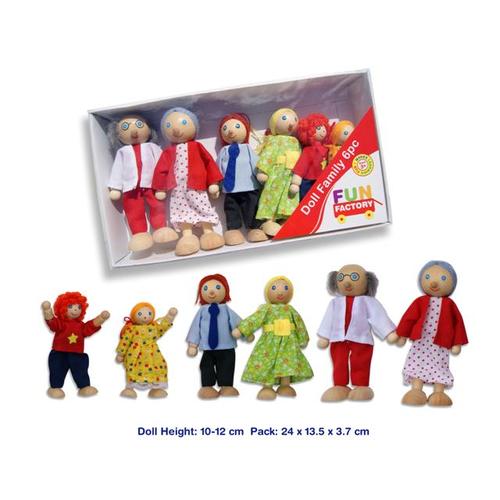 Fun Factory Doll Family 6 piece Box Set - Basic Range