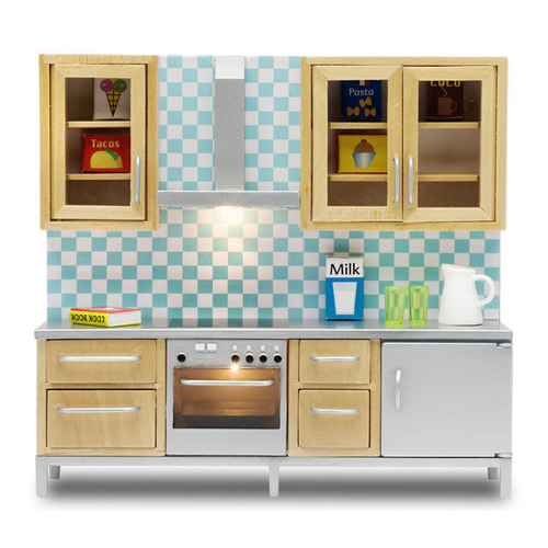 Lundby Stockholm Dolls House Kitchen Set (lights up) 